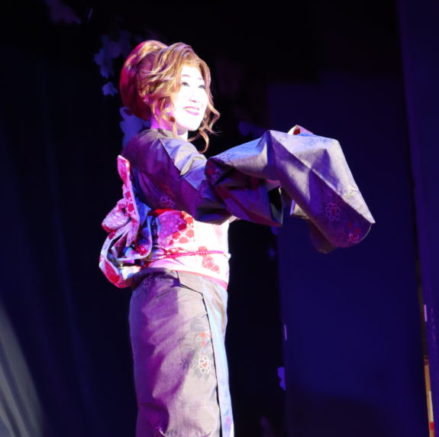 Performing solo Buyo