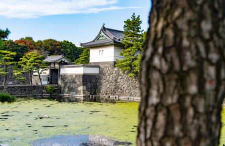 View of Tokyo Imperial Palace, previously Edo Castle