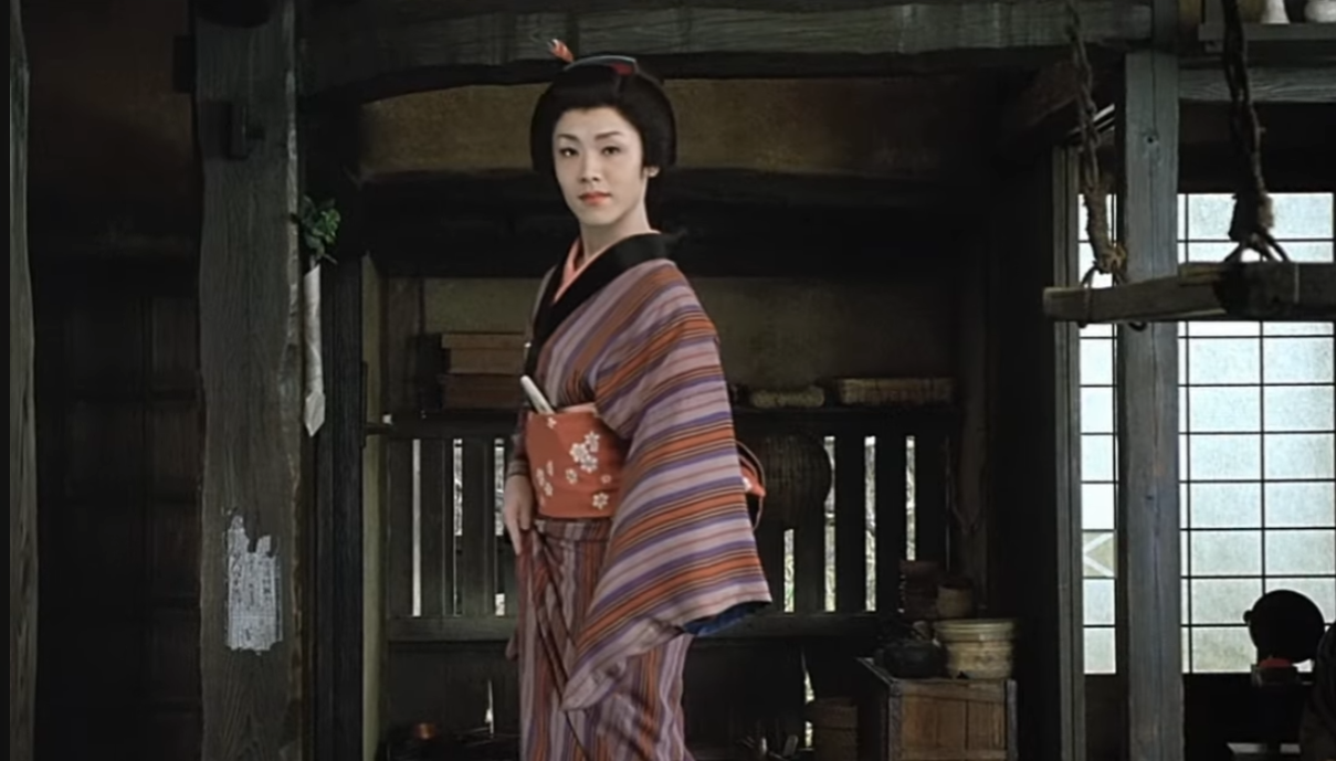 Tachibana Gekidan's Chairman, Tachibana Daigoro, in the film 'Zatoichi - The Blind Swordsman'.