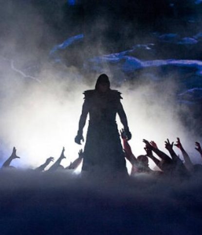 'The Undertaker's' iconic cinematic entrance